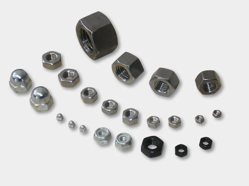 Dadi tabelle UNI/DIN filettatura metrica o in pollici, destra e sinistra